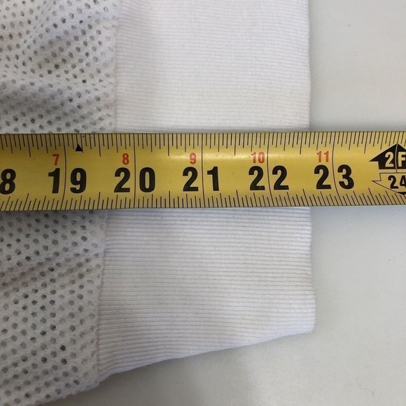 Evereve x Michael Stars Women's Mesh Dolman Sleeve Top Shirt Size S White Disco - Picture 9 of 9